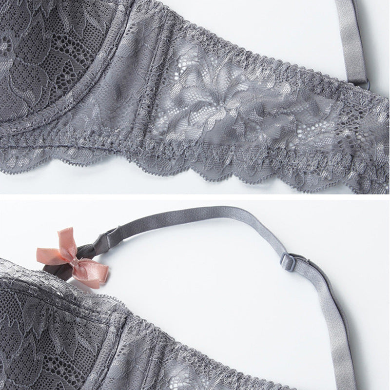 Ladies Lace Thin Cotton Cup Sexy Comfortable Underwear