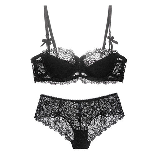 Ladies Lace Thin Cotton Cup Sexy Comfortable Underwear