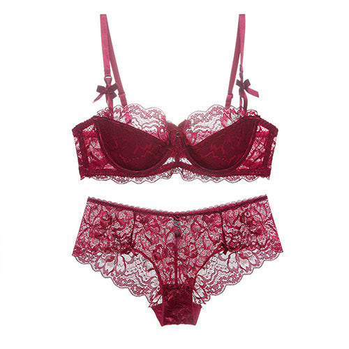 Ladies Lace Thin Cotton Cup Sexy Comfortable Underwear
